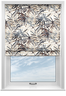 Tangalle, Ink - Roman Blind